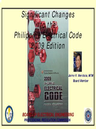 Philippine Electrical Code Part 1 Free Download